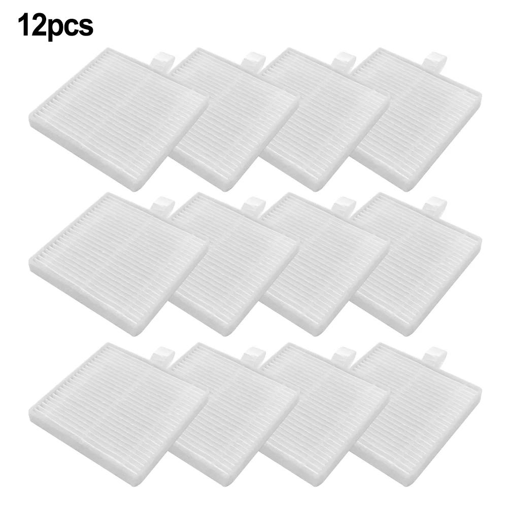 12pcs Filters For AIRROBO For T20/For FIXR For T20 Robot Vacuum Cleaner Home Improvement Cleaning Tools Replacement Kit