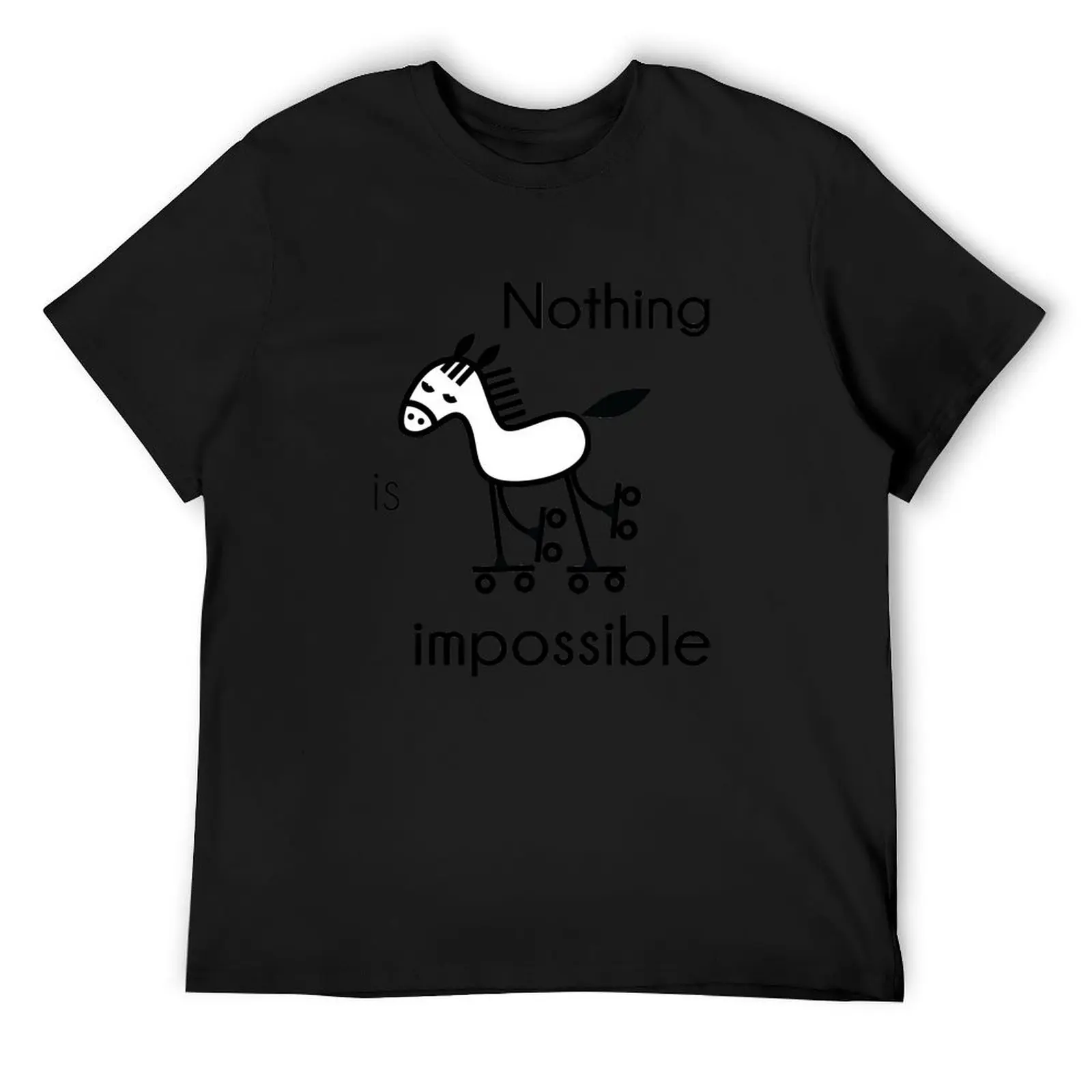 Nothing is impossible T-Shirt aesthetic clothes graphics cute clothes men t shirts