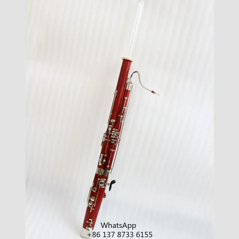 Children's Level Student Bassoon Instrument Silver Plated Keys C Tone Bassoon