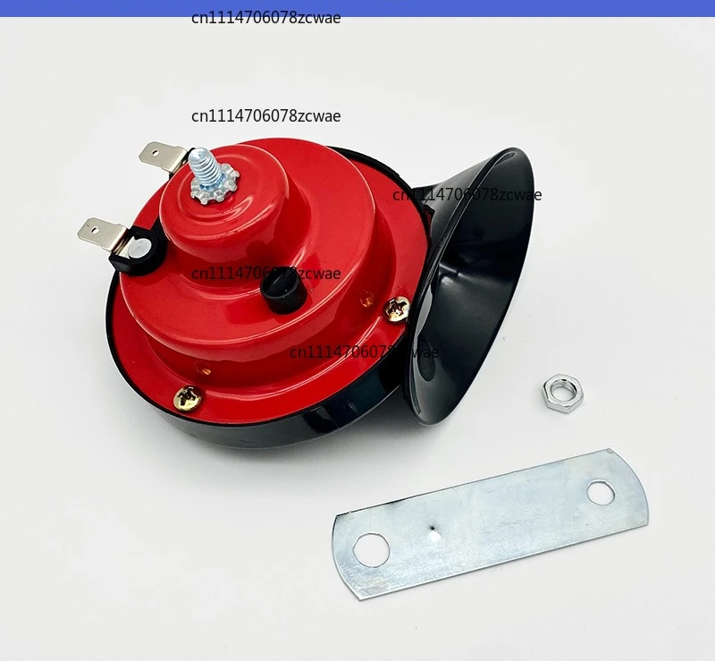 ZOCI-12V Waterproof Snail Horn, Loud Electric Horn Modification for Motorcycle, Scooter, Electric Bike, Car Snail Horn