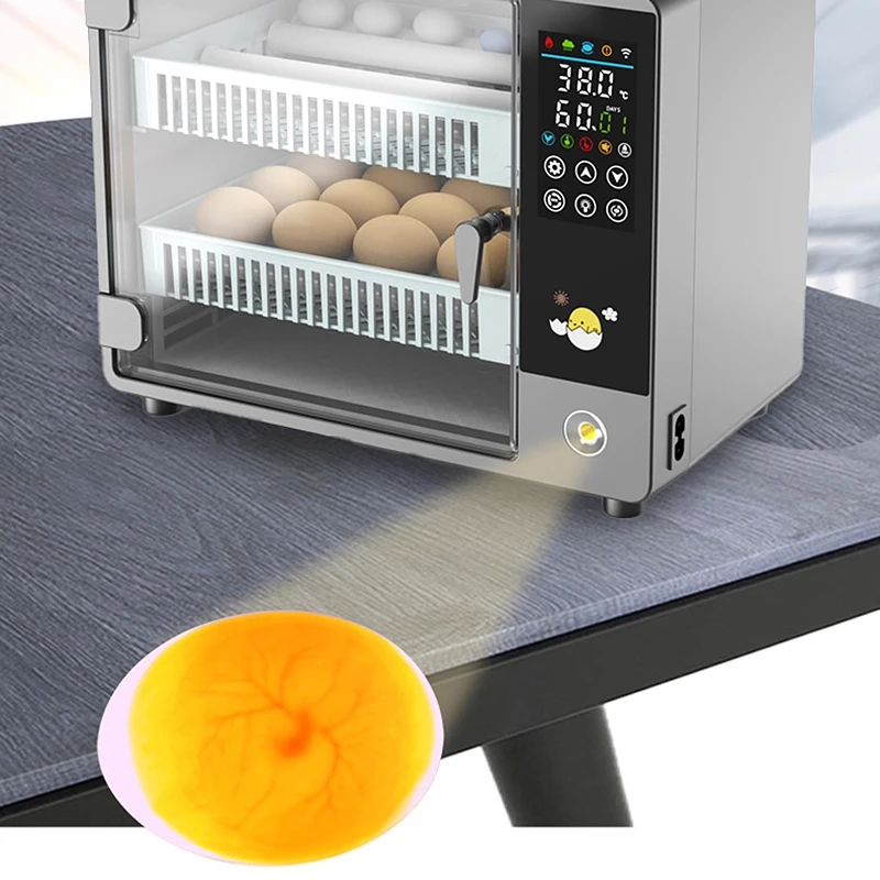 حاضنة منزلية صغيرة، حاضنة بيض أوتوماتيكية بالكامل، حاضنة البط والأوز والحمام، حاضنة ذكية #2
