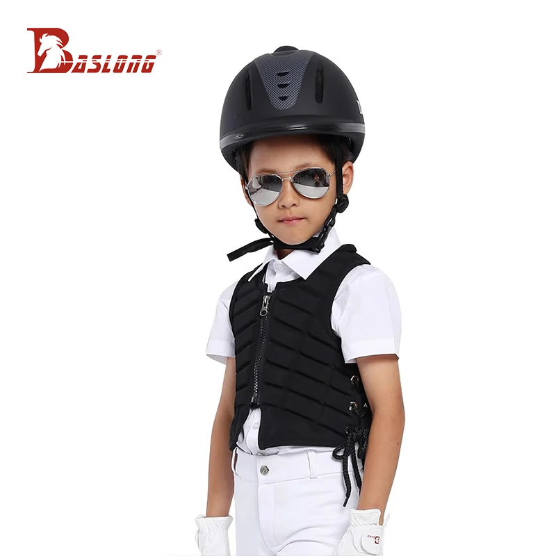 Baslong Kidsren's Equestrian Sports Armor Safety Breathable Cycling Protective Vest Equestrian Armor Knight Equipment