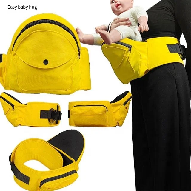 

Hot Selling Multifunction Waist Stool Baby Carrier Hip Seat Baby Carriers Bag Organic Cotton Baby Carrier