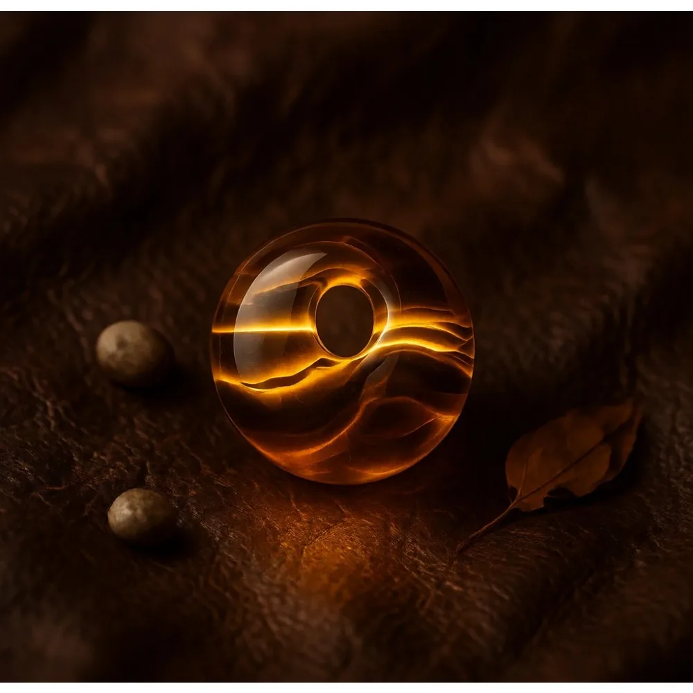 

10 шт. разноцветных плоских круглых подвесок-донатов из камня, 17,5 мм, бусины-подвески для изготовления украшений, отверстие 5,5 мм