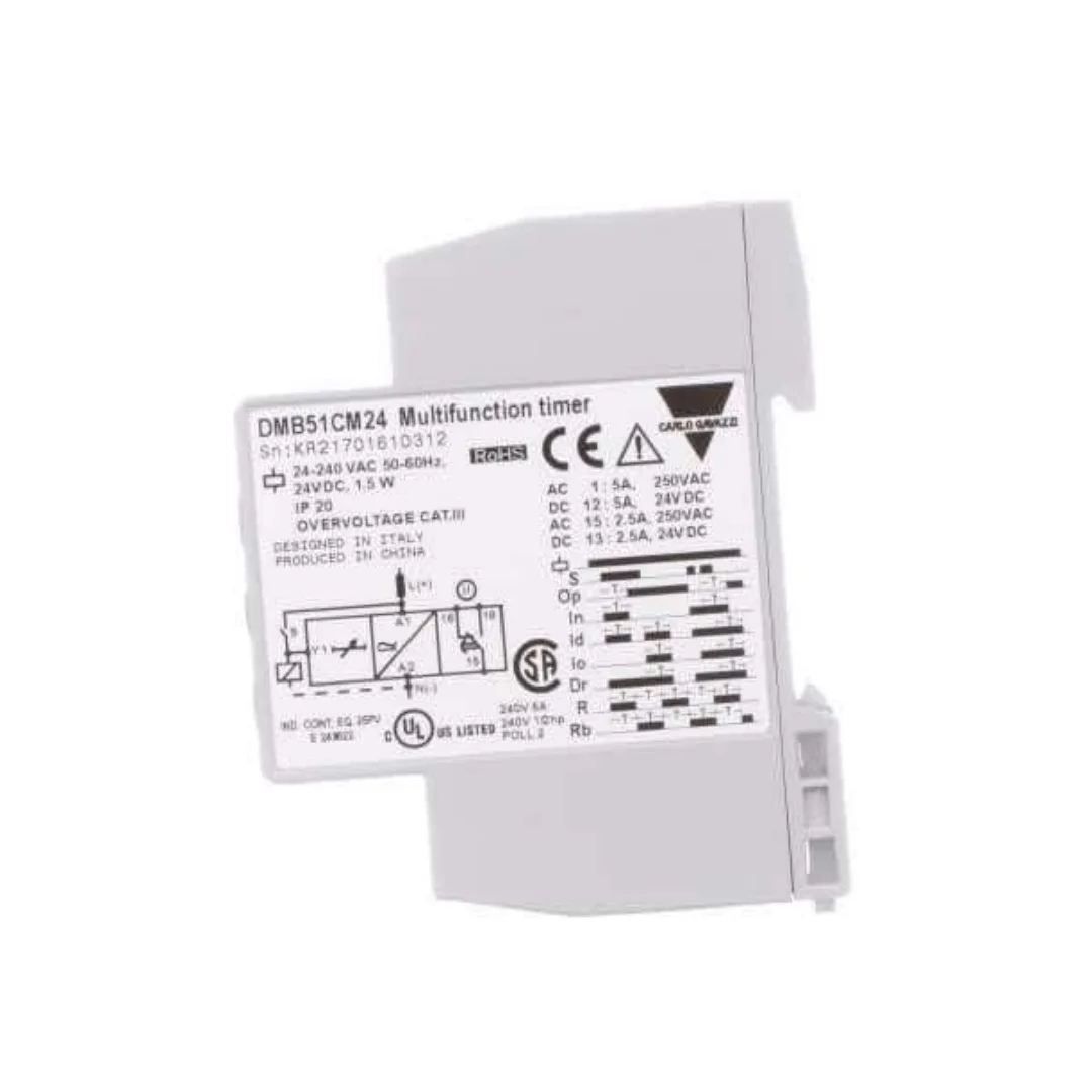 DMB51CM24B001 Swiss Jiale Wide Voltage High Precision Multifunctional Time Relay Delay Cycle