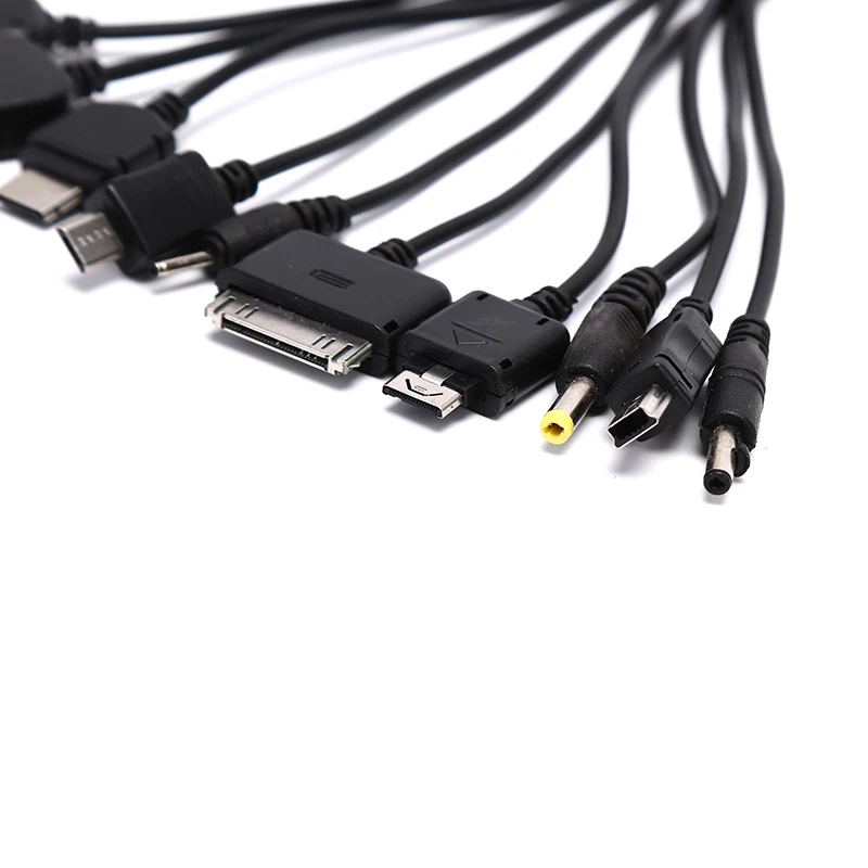 Cavo di trasferimento dati USB multifunzione universale 10 in 1 cavo multipin caricabatterie cavo adattatore USB cavo dati