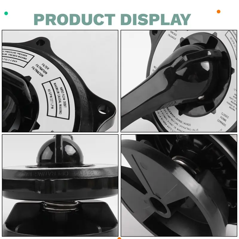 

A65G-SPX0710XBA Key Cover W/Handle Assembly For Hayward SP0710, SP0710X, SP0711 Multiport Valve,With Gasket And O-Ring