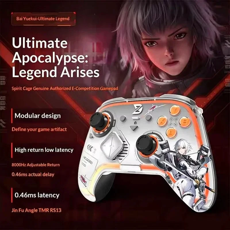 NEW 2026 ZD Ultimate Legend Ling Cage Limited Edition Wireless Gamepad Modular Precision Joystick Xbox Switch PC
