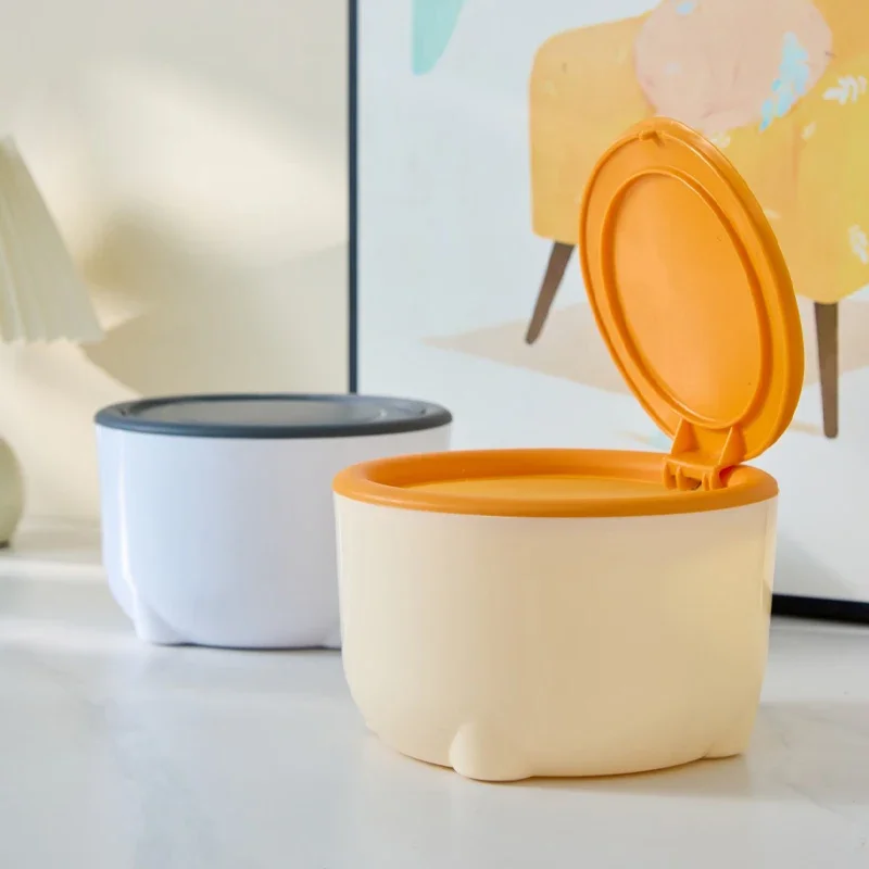 

Мини-мусорная корзина (1 шт.), маленькая мусорная корзина для стола, контейнер для пищевых отходов, контейнер для уборки кошачьего туалета, портативная мусорная корзина для автомобиля.