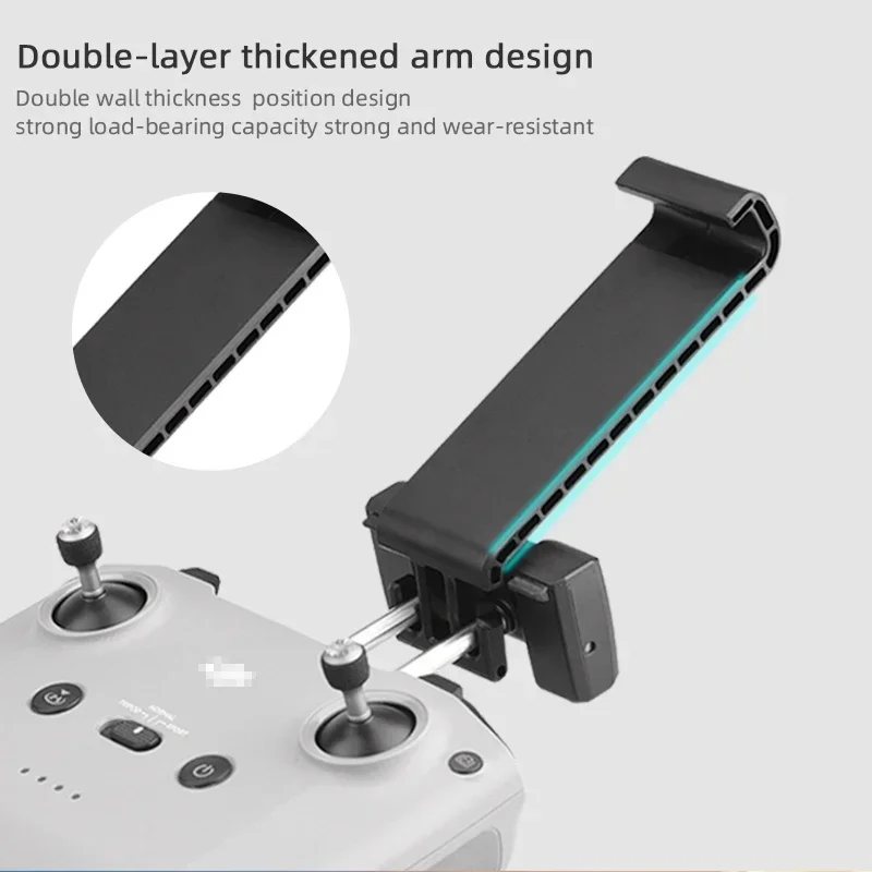 Wtohoby Tablet Extended Bracket Mount for DJI NEO /AIR 3S Drone RC-N3 Remote Control Tablet Stand Clip Holder Accessory