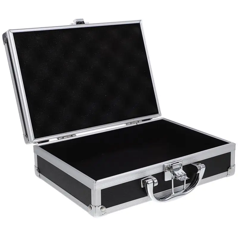 Handheld Container Multi-functional Tool Briefcase Aluminium Case Gadget Storage Box