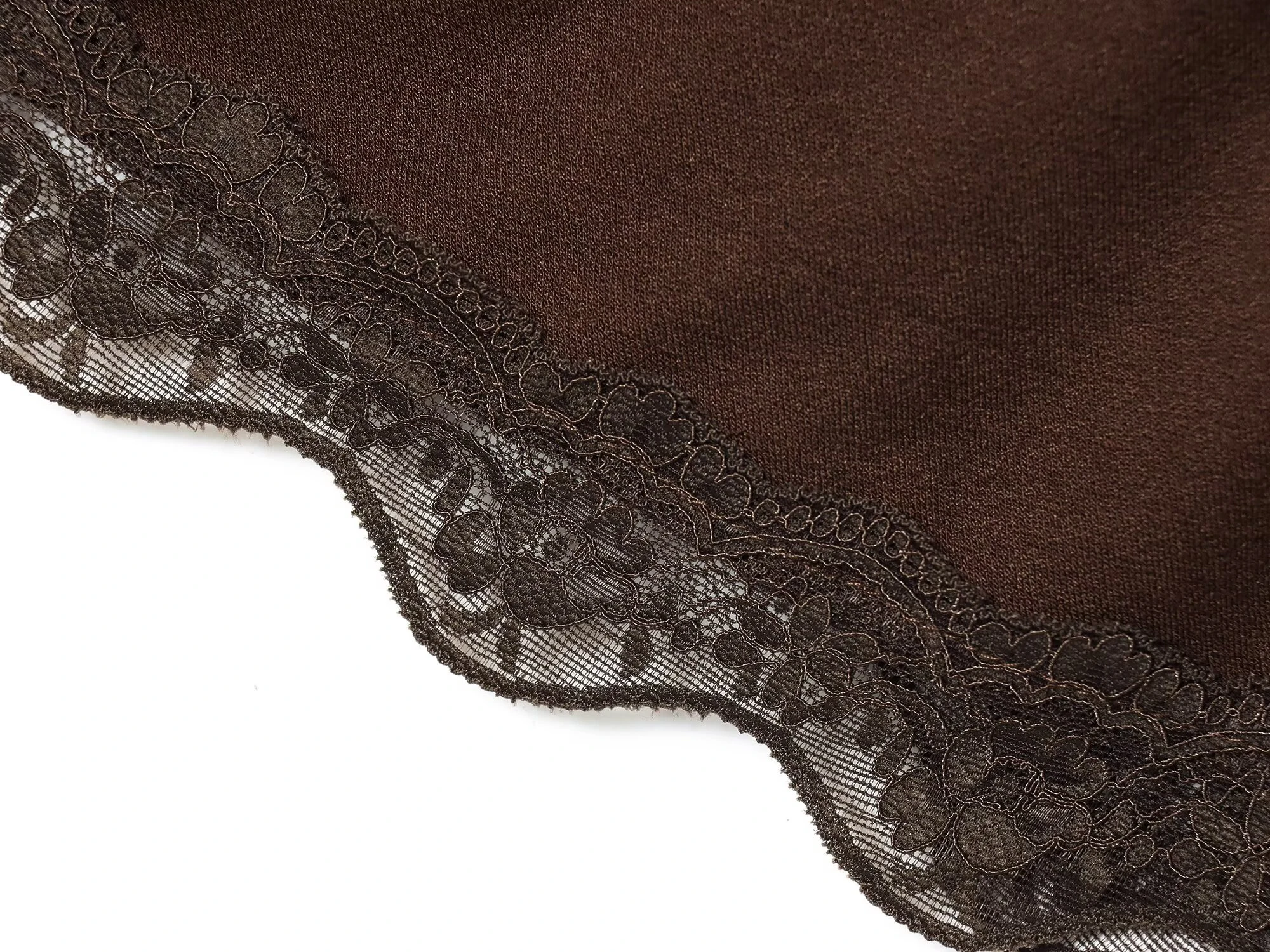 ZERAINS ملابس نسائية شتوية جديدة بتصميم بسيط مع ياقة قارب مطوية وأكمام طويلة وحاشية غير متماثلة تي شيرت من الدانتيل #6