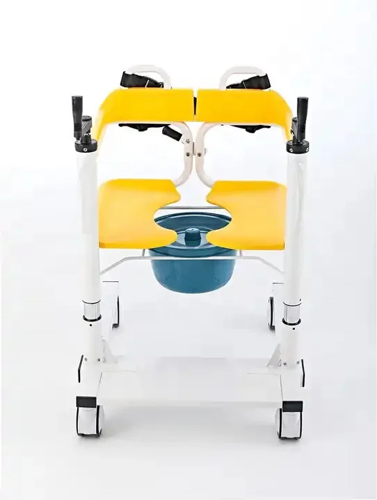 Rehabilitation equipment Factory price disabled lift device shower patient manual transfer lift chair transport