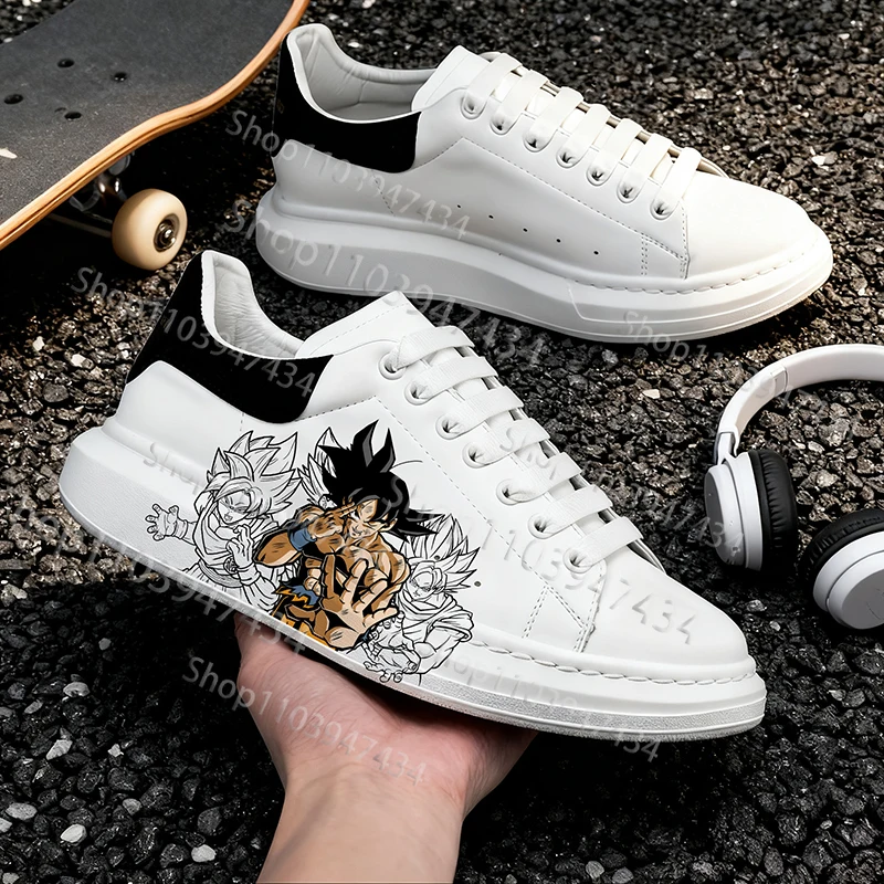 Zapatos planos Dragon Ball Man para adultos, calzado cómodo con estampado creativo de Son Goku, calzado para hombre, envío gratis, 2026