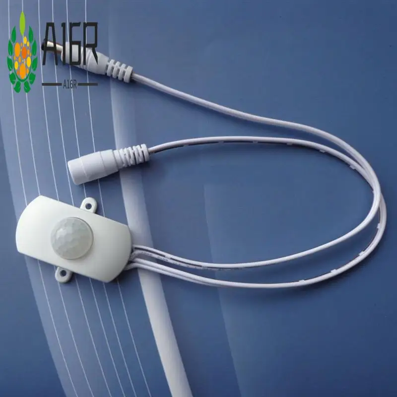

A16R-Mini PIR Infrared IR Sensor Switch Module DC 6V 12V 24V 5A PIR For LED Strip Light (White)
