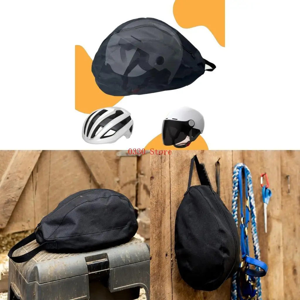 

Motorcycle Helmets Storage Case with Strap Waterproof Bag Cycling Accessories