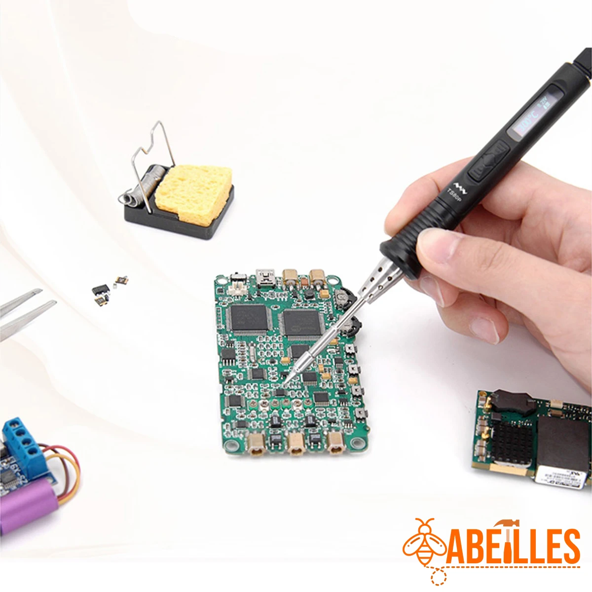 TS80P Mini Smart Portable Digital Soldering EU-US Plug (TS80P- MORE)