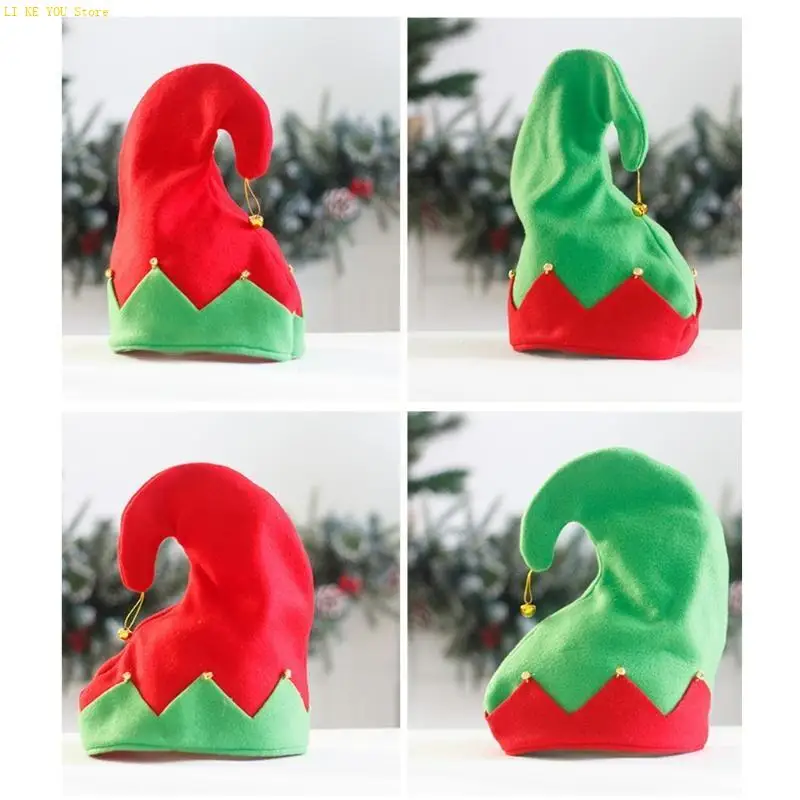 W3JE Metal Ornamentou Elf Hat no Unisex deve ter acessórios para festivais