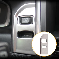 Car Ignition Device Key Hole Frame Decorative Trim Sticker for Volvo XC60 2007 2008 2009 2010 2011 2012 2013 2014 2015 2016 2017