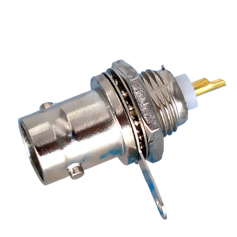 BNC Socket Panel Socket Q9 Female Socket 50KY Video BNC Connector Oscilloscope Socket Signal Source