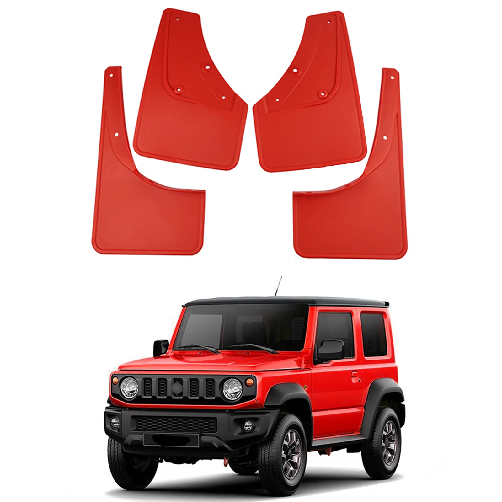 

for Suzuki Jimny 2019-2023 Car Mud Flaps Mudguard Splash Guards Fender Front Rear Mudflaps Accessories 4PCS