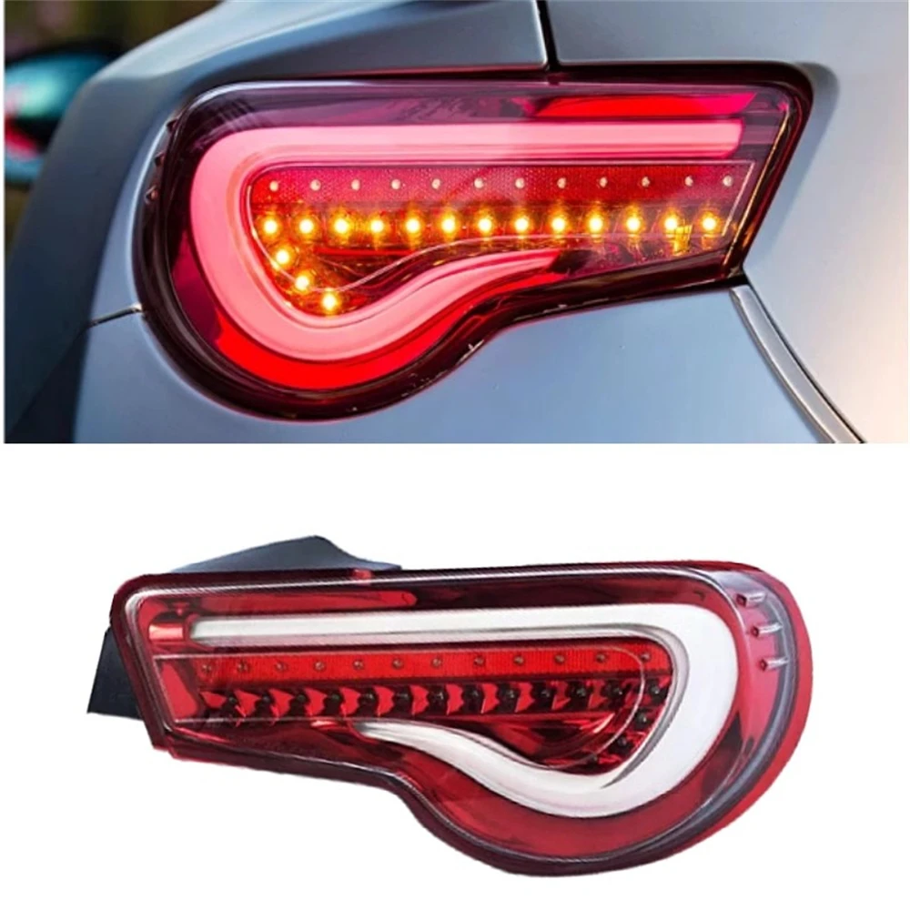 Car led modified tail light assembly for Subaru brz Toyota 86 valenti driving lamp brake Reverse lights turn signal 2pcs