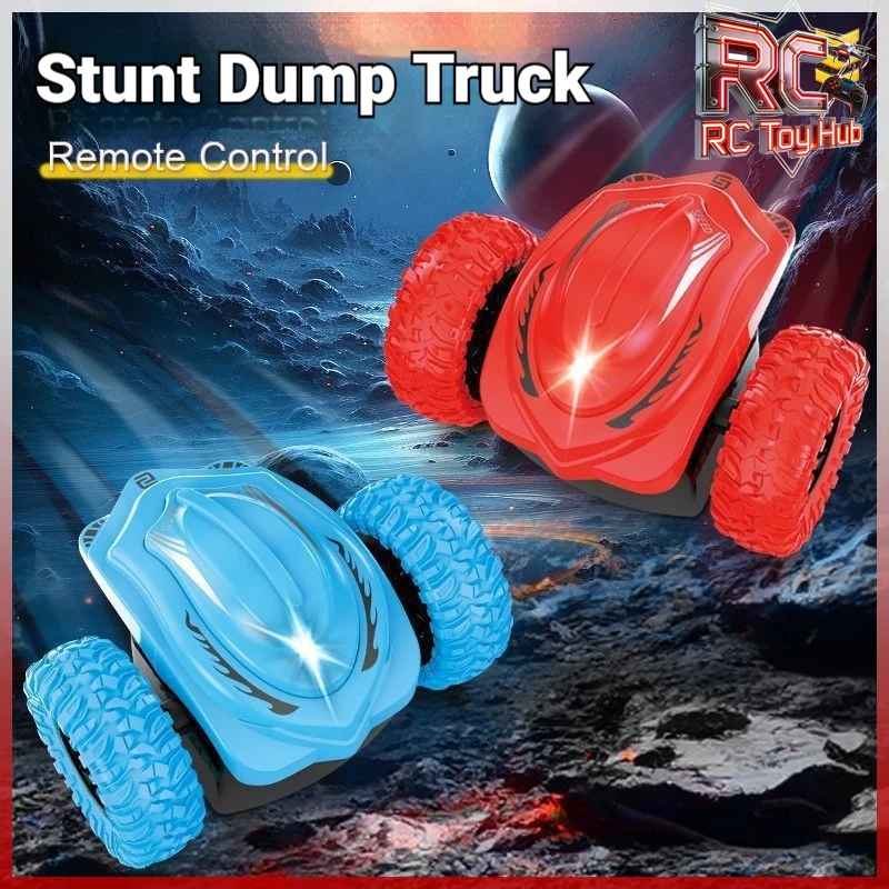 

Радиоуправляемая электрическая машинка-трюкач с вращением на 360 градусов, переворотами и мощным мотором, игрушка для мальчиков, подарок на день рождения или праздник