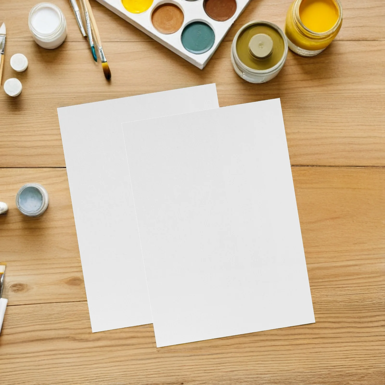 100 قطعة من ورق الألوان المائية مقاس A4 لوحة ألوان مائية للفنانين لرسم الرخام والحرف اليدوية ورق رسم للأطفال للفن