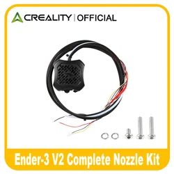 Creality 3D Ender-3 V2 Full Extruder Hotend Kit Double Cooling Fan No Clogging Strong wear resistance for Ender-3 V2 3D Printer