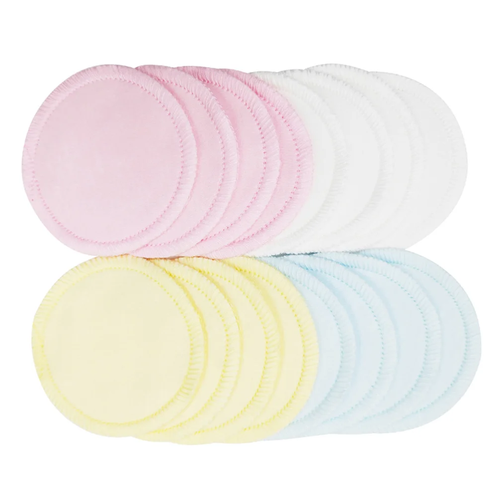 8Pcs Makeup Remover Pads Reusable Pure Cotton Wash Cloth Pads for Eye Lip Facial Cleansing Waterproof Makeup Remover Accessory