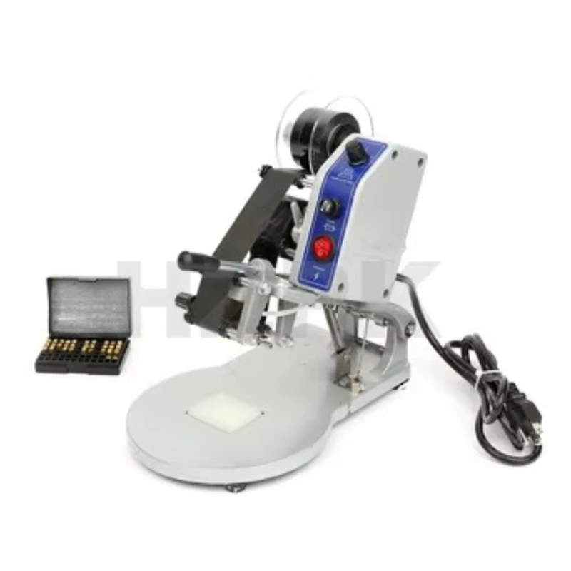 

HZPK DY-8 Hot Stamping Ribbon Date Coding Machine on Plastic Manual Printing Date Machine