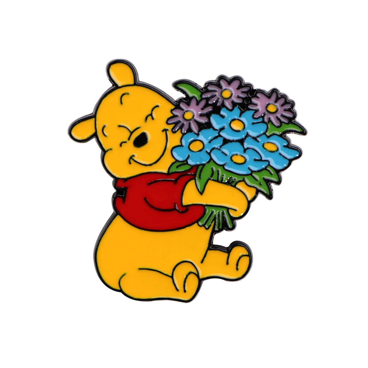 Kawaii Bear Pins for Backpacks Lapel Pins Cute Badges on Clothes Enamel Pin Jewelry Accessories Brooches for Briefcase Gift