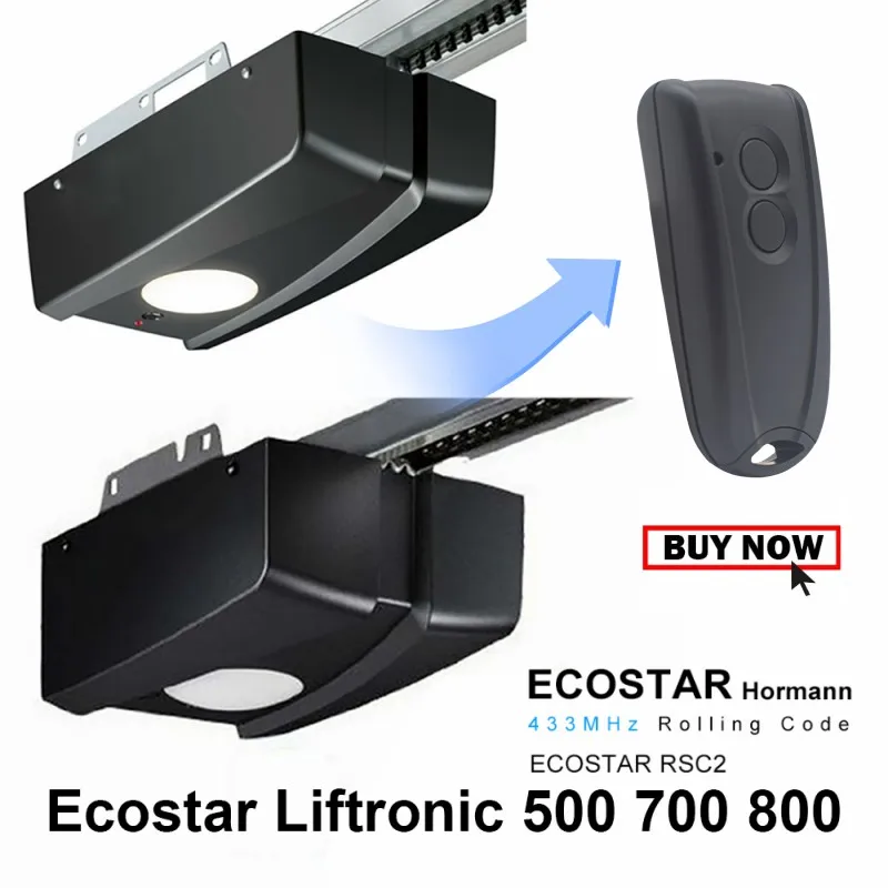 ​Portronic D5000 ​ D2500 ​S4000 Gate Opener Ecostar  Transmitter With  433Mhz Hormann Ecostar Remote Control