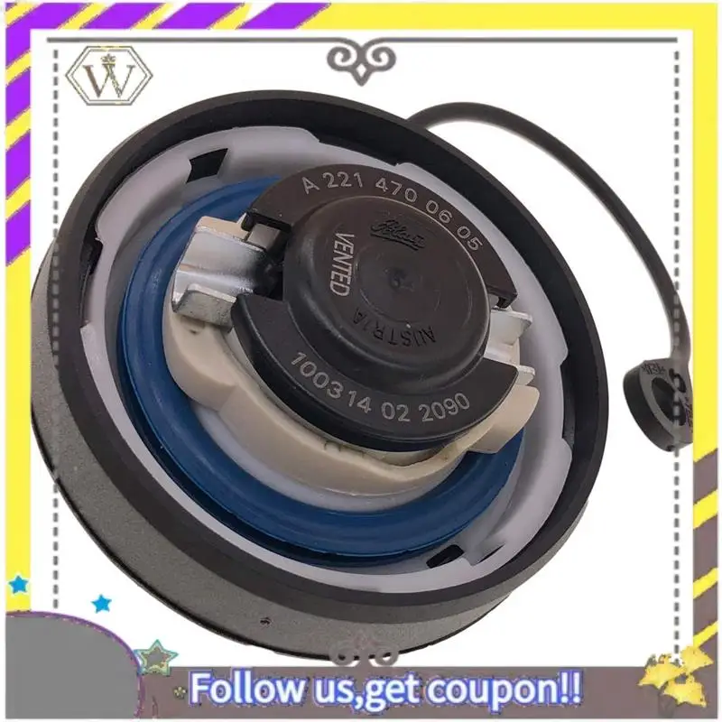 

ABXV-крышка заливной горловины топливного бака с фиксирующим ремнем для топлива Mercedes-Benz C CL CLS E G GLK SLK 2114700405