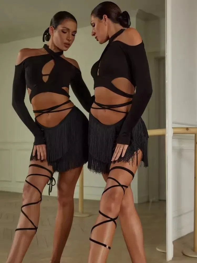 أوتار الساق للرقص اللاتيني، إكسسوار أنيق ومثير من ZYMdancestyle # بي تي إس