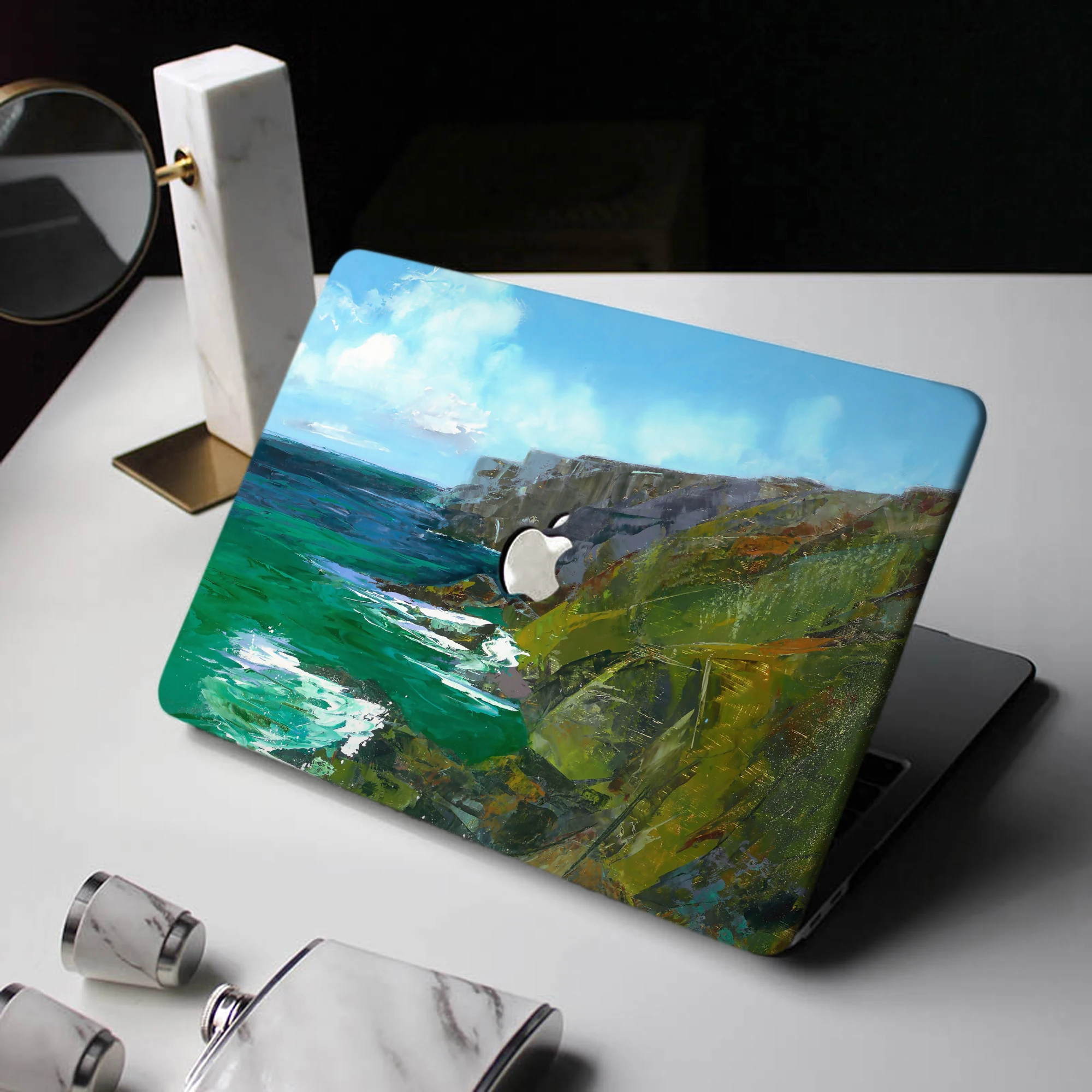 Imagem -05 - Portátil Van Gogh para Macbook Air 13 m2 A2681 A2337 A2179 A2338 m1 Chip Pro A2289 A1466 Versão Mais Recente Case do