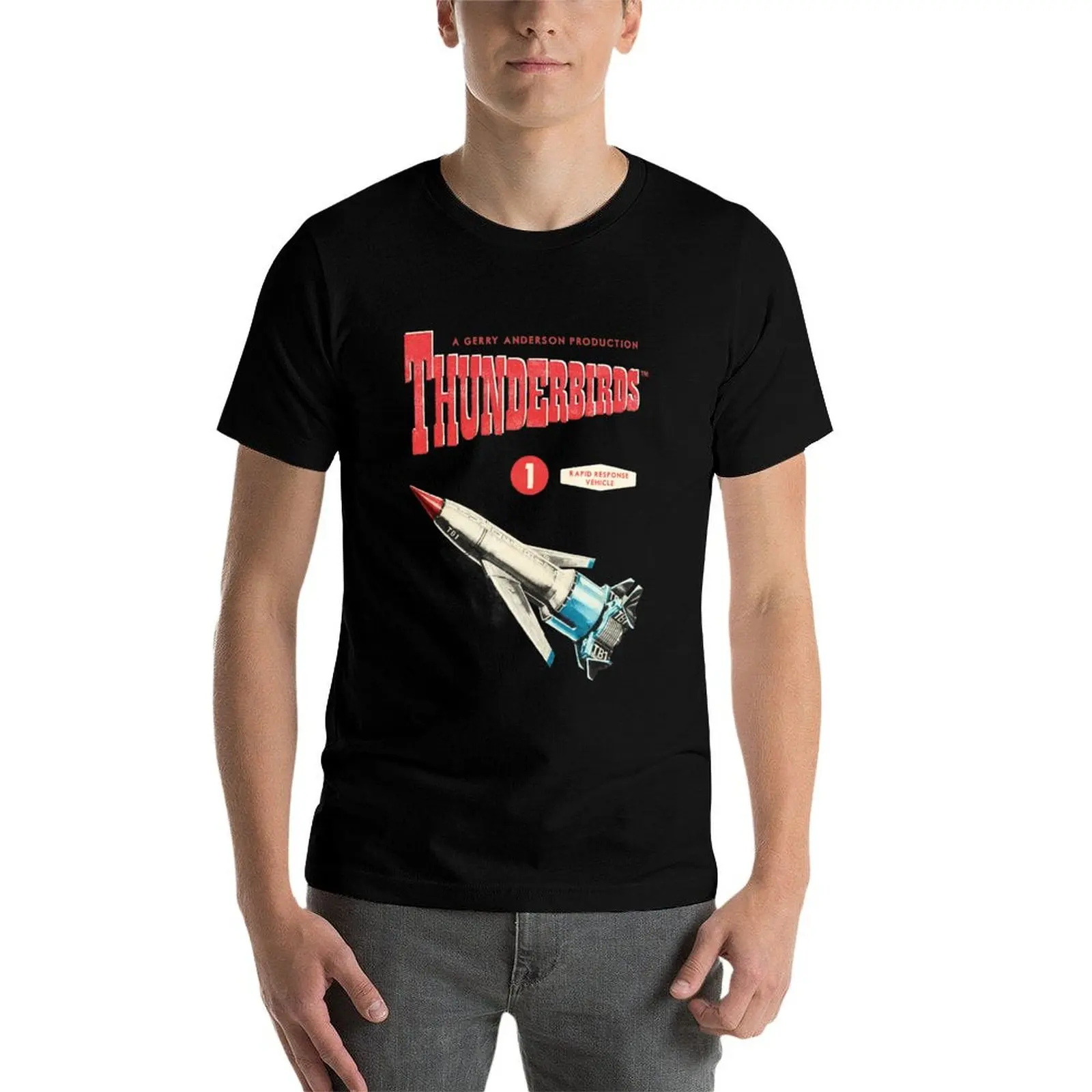 THUNDERBIRD 1 T-Shirt shirts graphic tees funny gifts vintage anime shirt vintage t shirt men