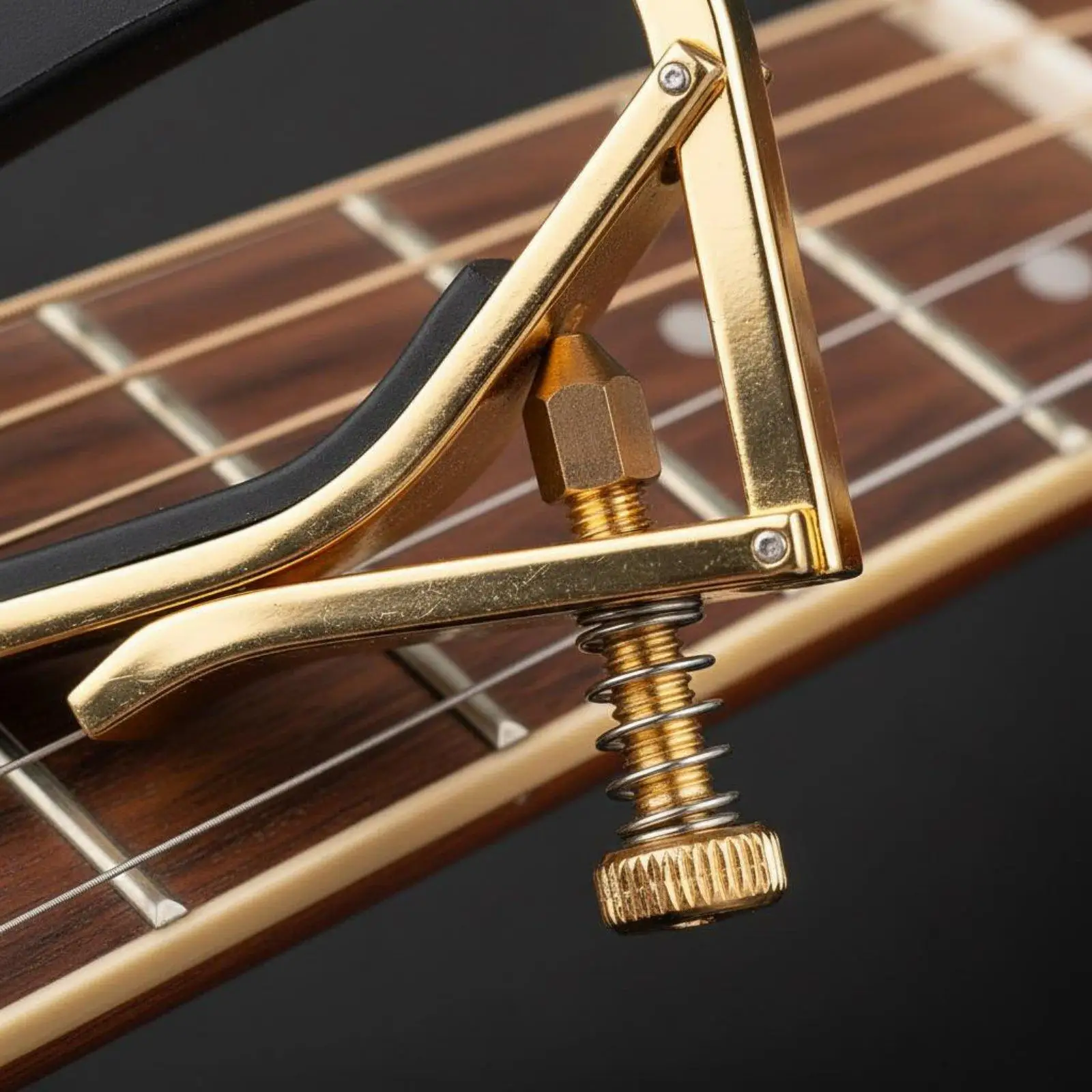 Industrial Capo Iron Strong Tension Capotraste Guitar Clamp Guitar Accessory for Acoustic Studio Use