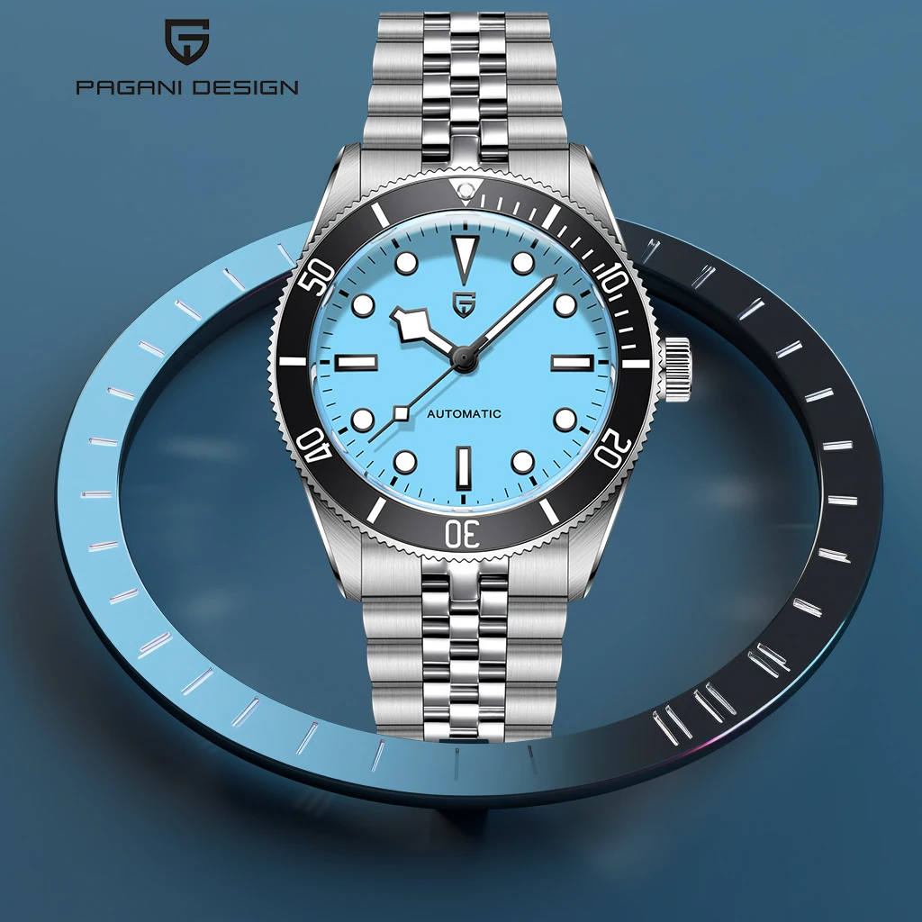 

PAGANI DESIGN 2026 Новые автоматические мужские часы в стиле ретро, роскошные механические наручные часы NH35, спортивные часы для мужчин, AR с сапфировым стеклом