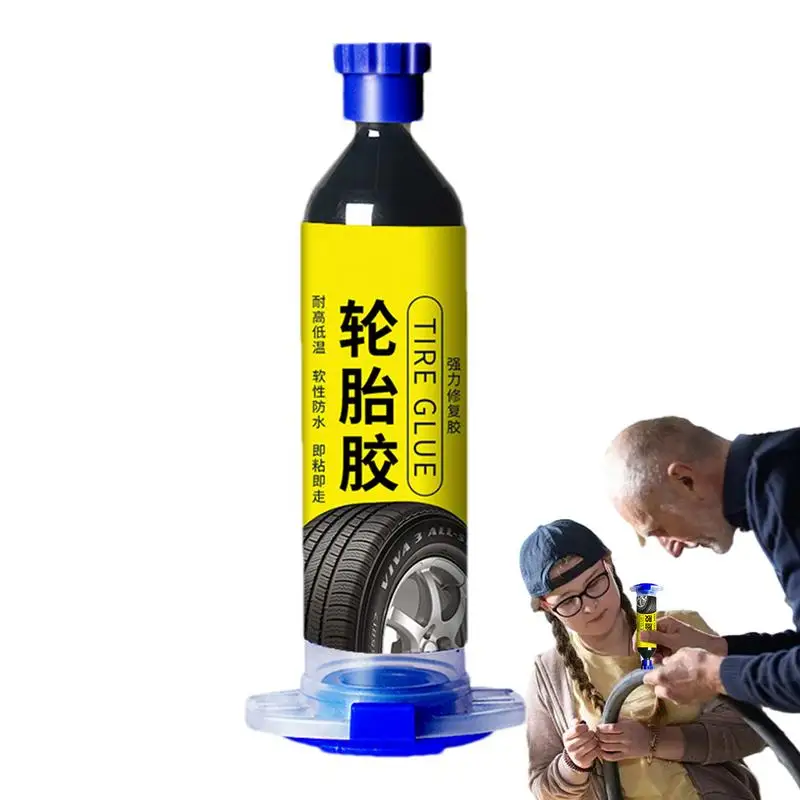 

Car Seal Tire Repair Glue Super-Glue Car Tire Repair Adhesive Waterproof And Strong Bonding 30ml Glue For Rubber Edge And Tube