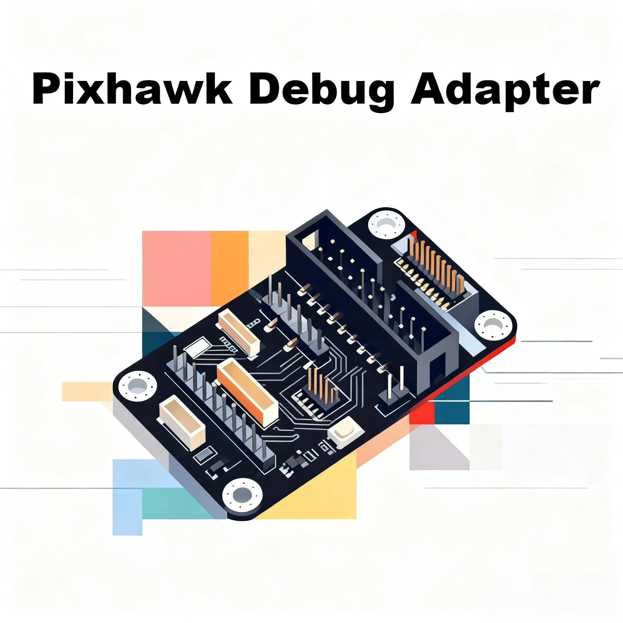 

Адаптер отладки BCUBE Pixhawk для PX4 Pixhawk 6C JTAG SWD Jlink STLink