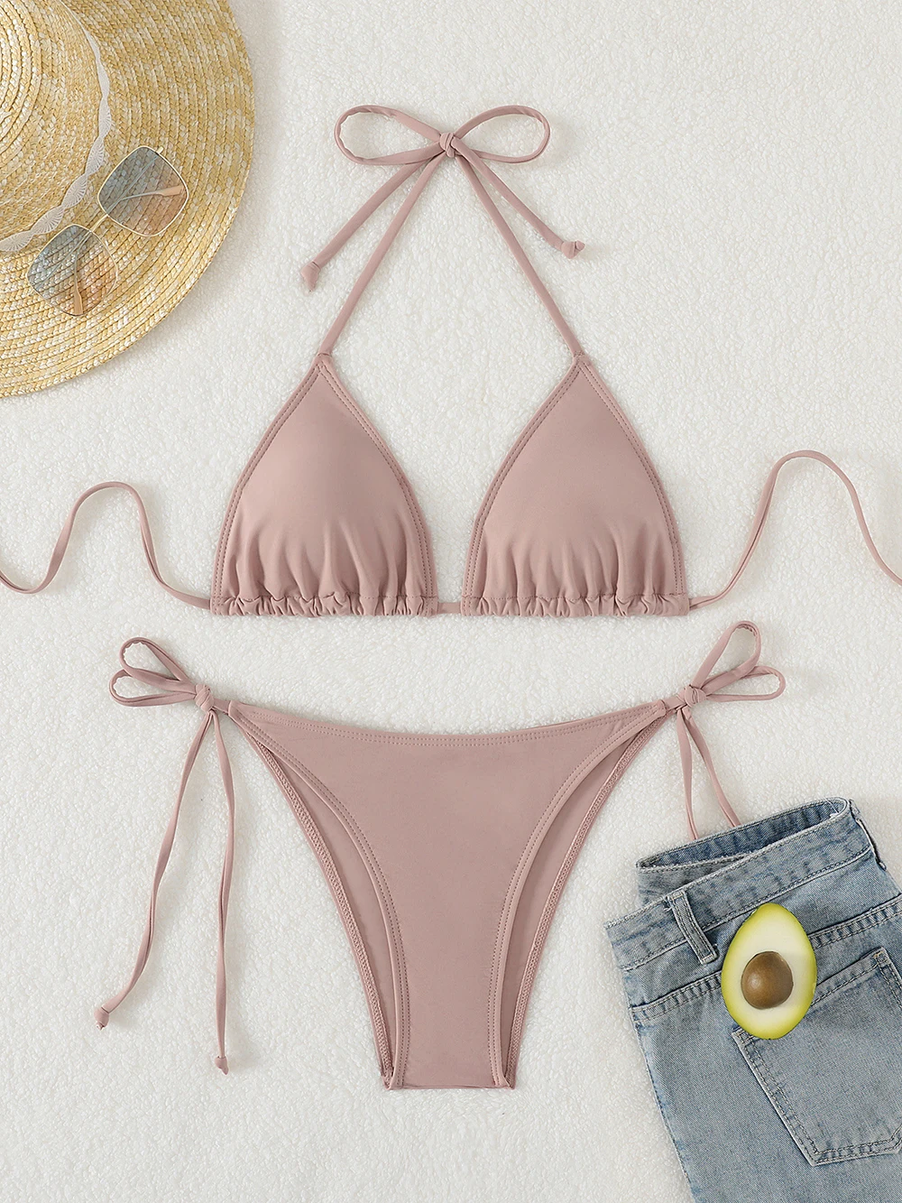 Tanga para mujer de elastano