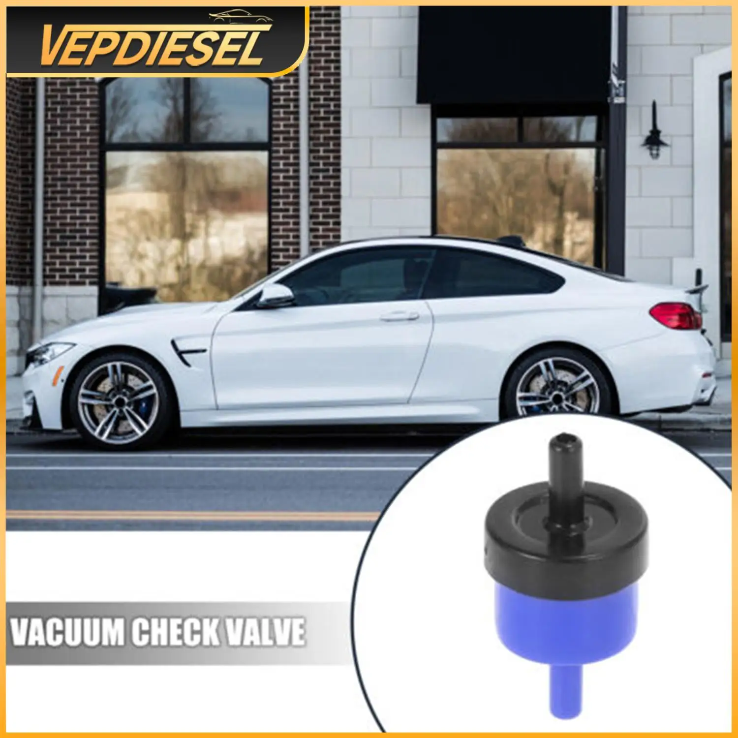 

1PC Car Crank Case Vacuum Non-Return Vacuum Check Valve Engine Vacuum Check Valve For A4 A6 EuroVan Golf 433862117