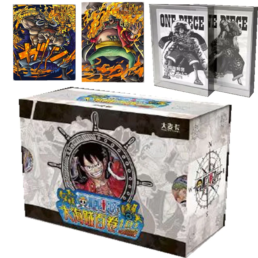 Wholesale One Piece Cards Collection for Children The Adventure Story of Pirates Rare Limited Cards Hobbies Boys Birthday Gifts