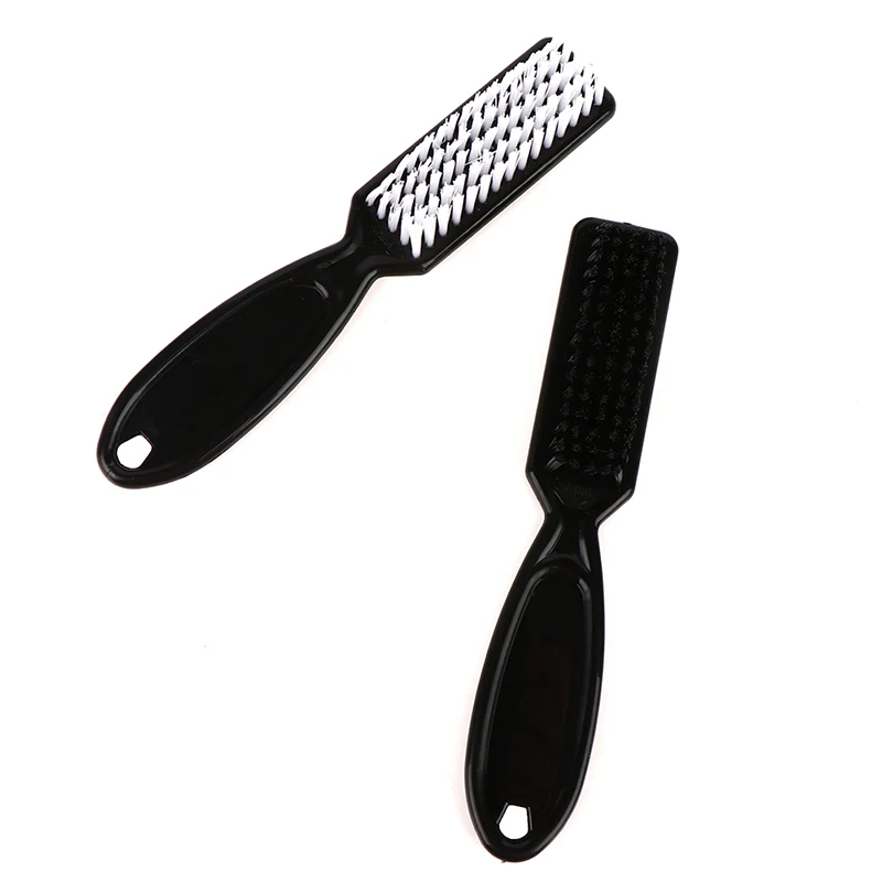 

Черная расческа-щетка для чистки ножниц, для парикмахерских, для создания эффекта омбре, винтажная, для моделирования формы волос, для создания узоров