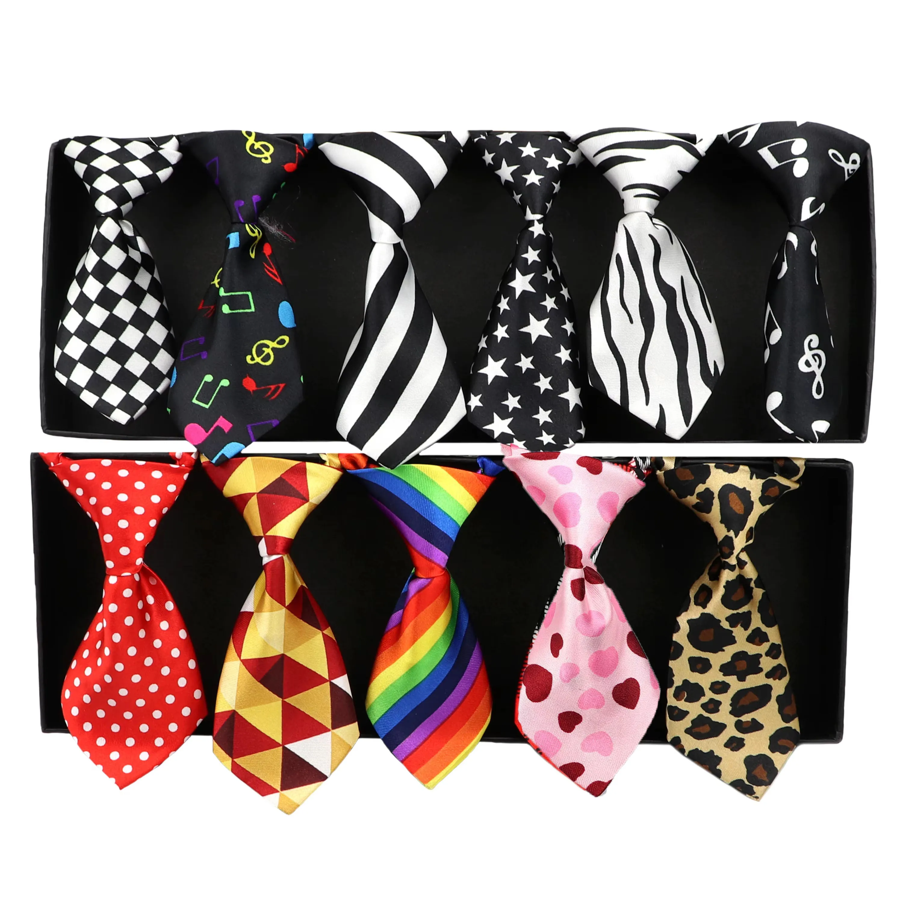 Kid Boy Fashion Tie Colorful Musical Notes Leopard Plaid Baby Pet Necktie Chic Family Butterfly Party Dinner Wedding Cute Bowtie