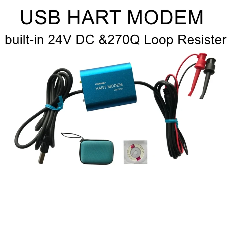 

USB HART Modem Converter 24V Built-in Resistor Hand Operator HART Modem ESH232U