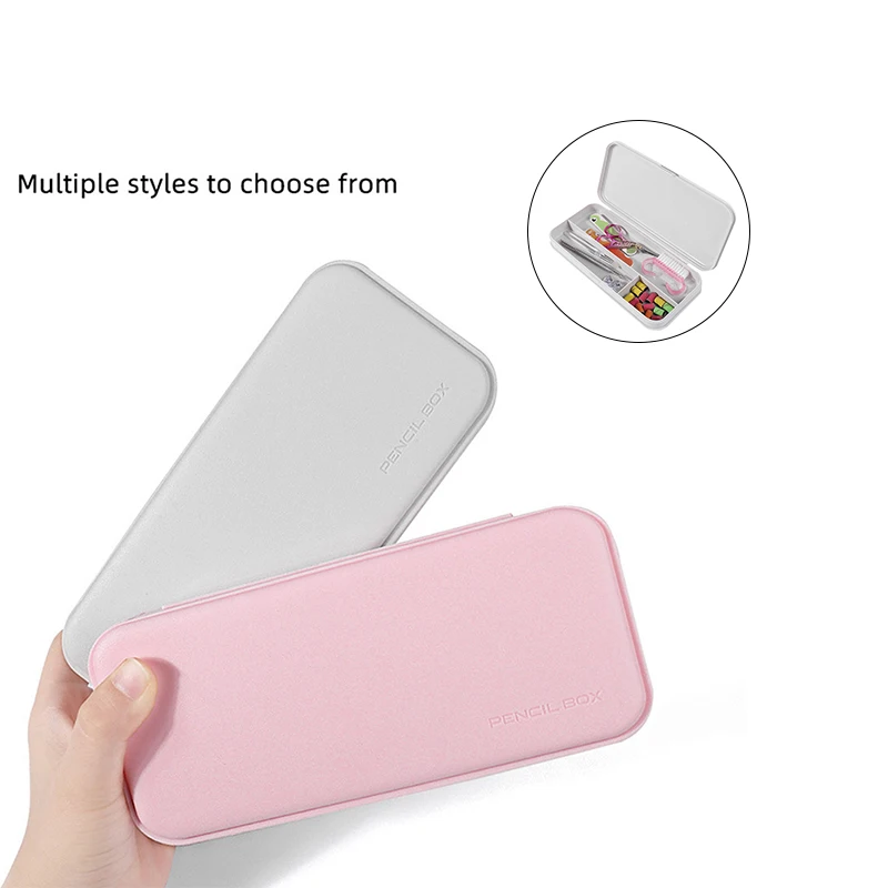 Nail Art Storage Box Nail Parts Organizer Cuboid Plastic Container Packaging Case For Nail Brush File Manicure Tools