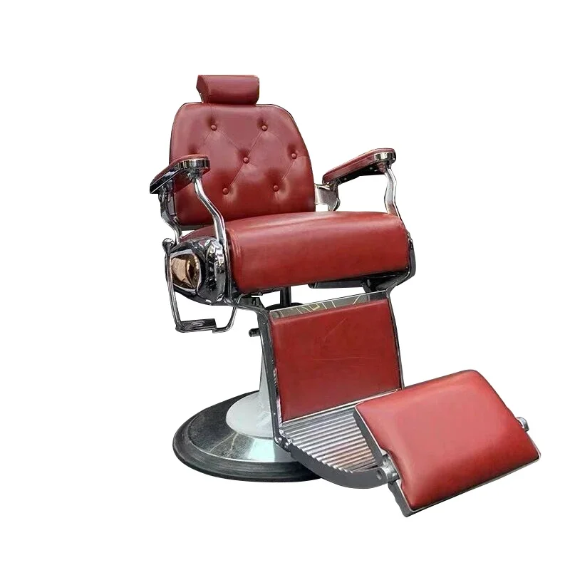 كراسي الحلاق المهنية كراسي تصفيف الشعر صالون ماكياج فاخر كرسي تدليك مضخة التجميل الهيدروليكية Cadeira صالون الحاجب