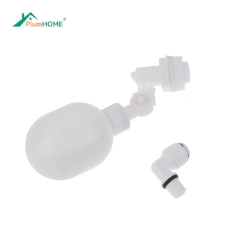 Ajustável Auto Fill Plastic Float Valve, Água Controle Switch entrada para Water Tower Tank, 1pc